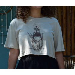 Crop Top Maíz (arena)