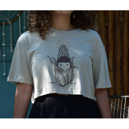 Crop Top Maíz (arena)