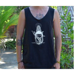 Tank Top Maíz (negra)