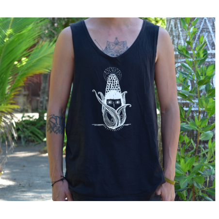 Tank Top Maíz (negra)